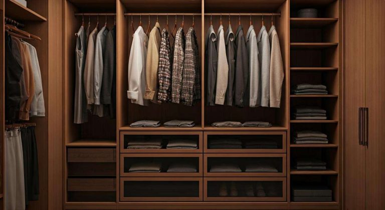 Comment optimiser l'espace : astuce rangement armoire vêtements