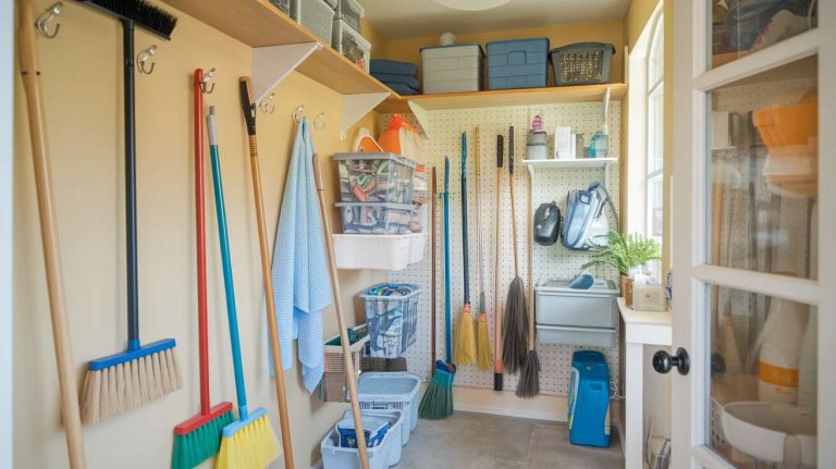 Astuce rangement balai : découvrez comment optimiser votre espace