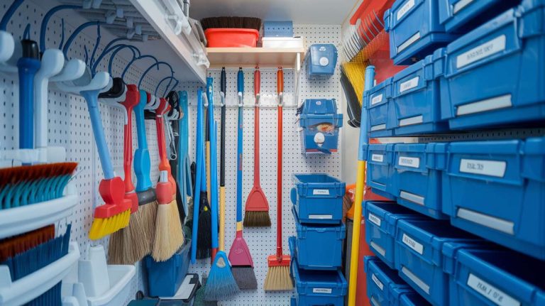 Astuce pour ranger ses balais : idées pratiques et gain de place