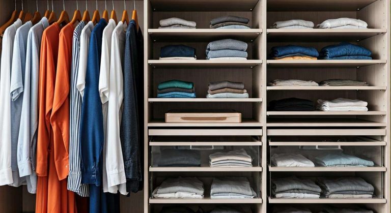 Astuce rangement armoire : gagnez de l'espace facilement !