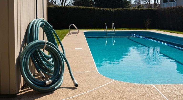 Ne laissez plus jamais vos tuyaux de piscine dehors, cette erreur simple peut vous coûter très cher au printemps
