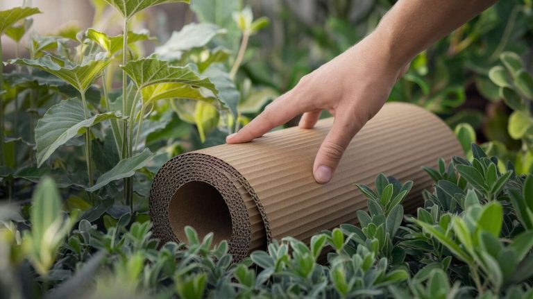 Cette technique simple avec du carton ondulé attire les perce-oreilles pour lutter contre les pucerons