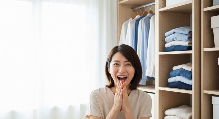 Si vos placards débordent, cette méthode japonaise vous fera gagner 30% d'espace de stockage