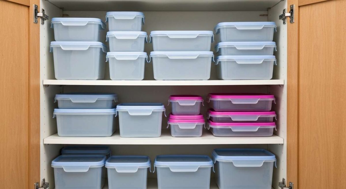 Boîte De Conservation Tupperware 1,9L Rectangulaire Blanche Avec Couvercle - Neuve