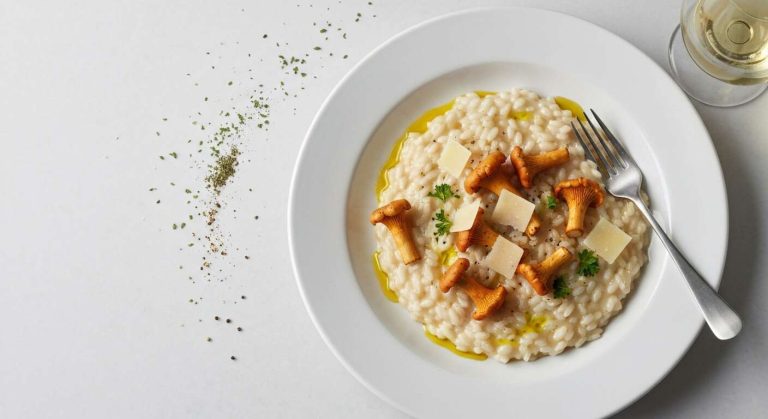 Risotto aux chanterelles : recette gourmande