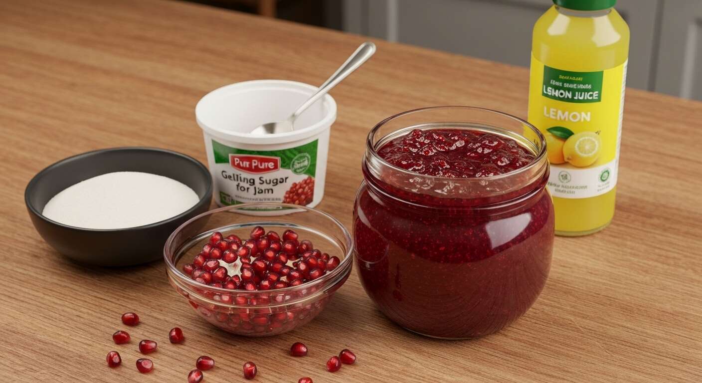 Recette de confiture de grenades maison