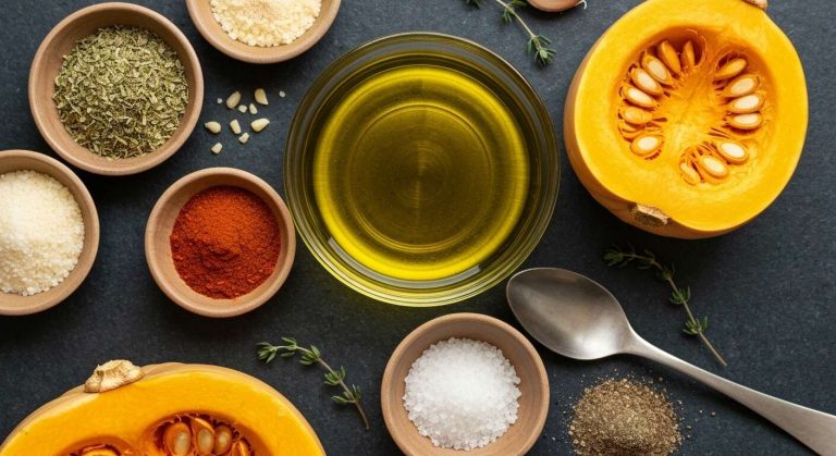 Courge rôtie à l'ail et à l'huile d'olive : recette savoureuse et simple