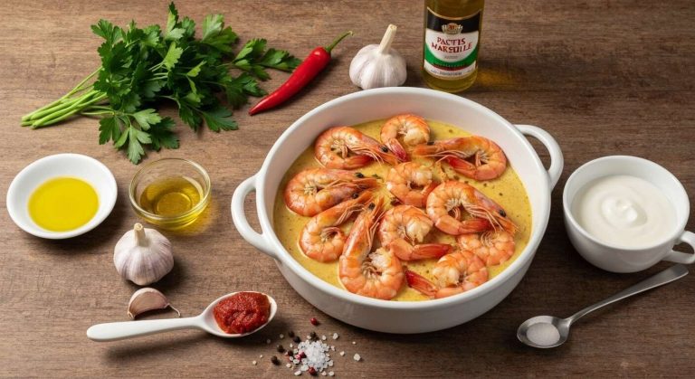 Crevettes flambées au Pastis : recette savoureuse et facile