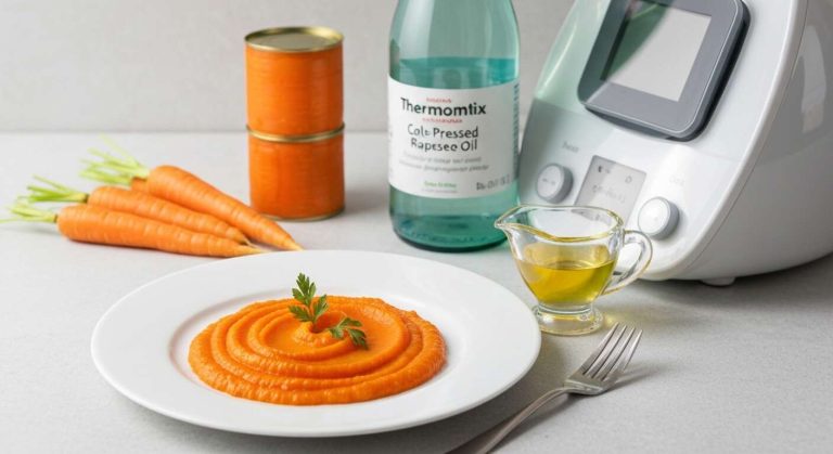 Purée de carotte pour bébé au Thermomix : recette facile