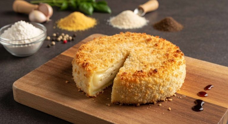 Camembert pané au four : recette gourmande