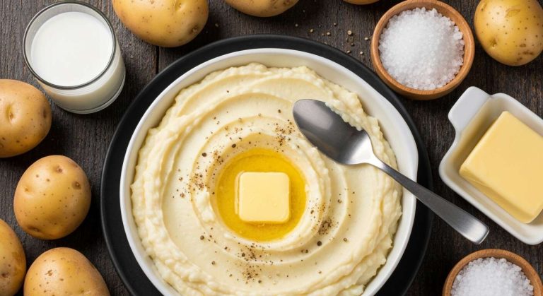 Purée de pommes de terre maison : recette de grand-mère