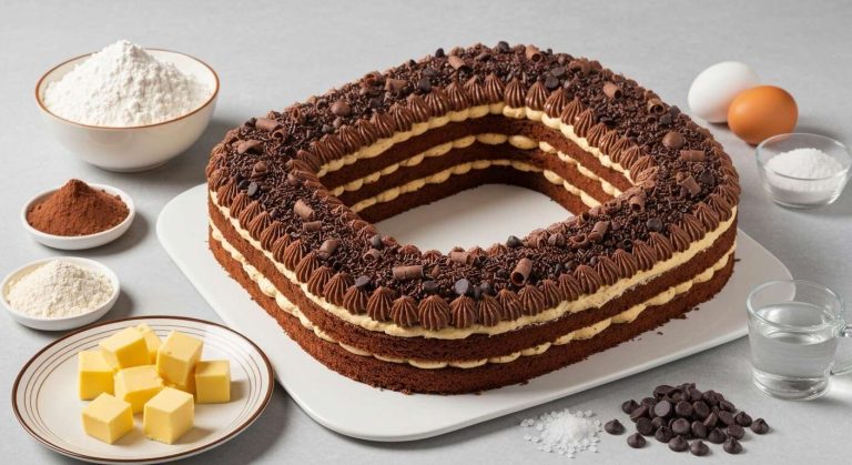 Recette Number Cake Chocolat : un Délice à Réaliser à la Maison