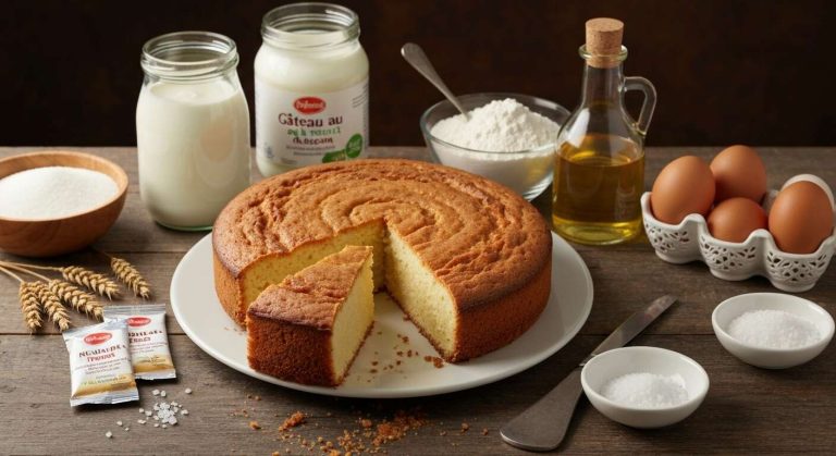 Gâteau au yaourt à la maïzena : une recette facile et moelleuse