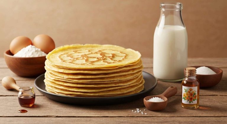 Crêpes Sans Sucre : recette Facile et Délicieuse