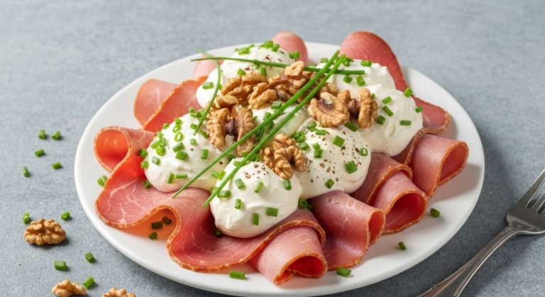 Verrines au Jambon et Boursin : recette Facile