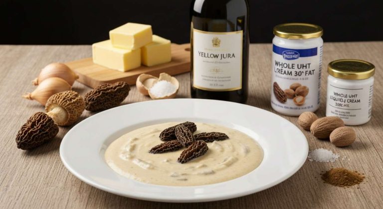 Sauce crème aux morilles au Thermomix : recette gourmande