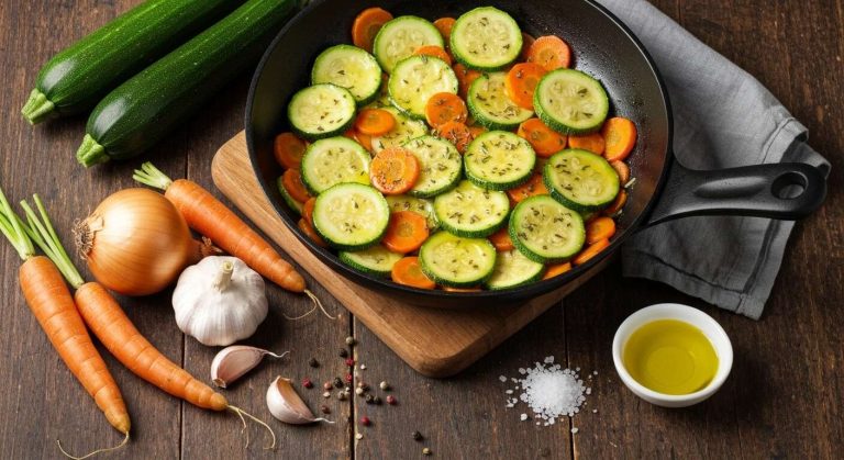 Poêlée de courgettes et carottes : une recette facile et savoureuse