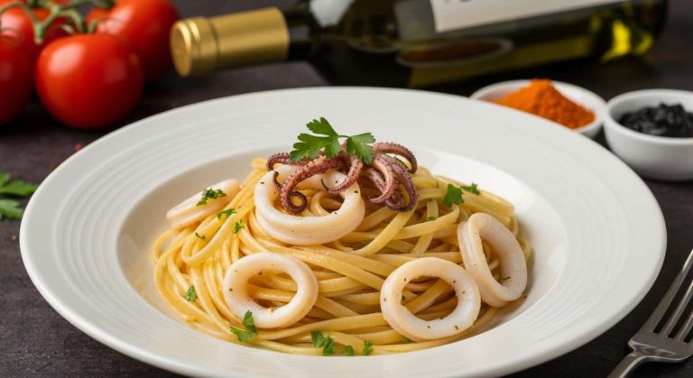 Recette de pâtes au calamar : un délice marin à savourer