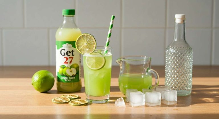 Cocktail Get 27 : recette Pomme et Citron Vert