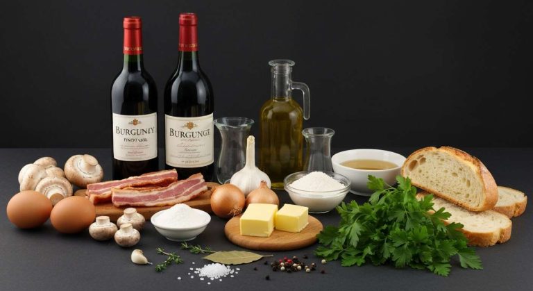 Oeufs moelleux à la sauce meurette de Cyril Lignac