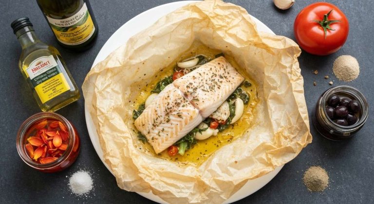 Filet d'églefin en papillote : recette au four simple et savoureuse