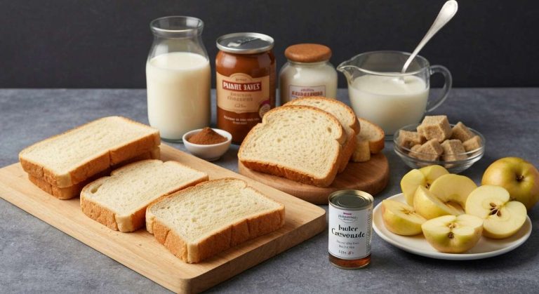 Pain Perdu Express aux Pommes Caramélisées