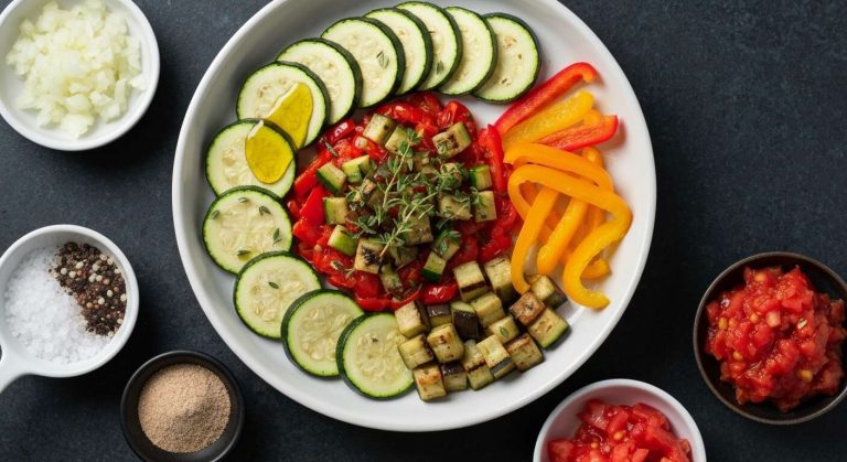 Ratatouille au Monsieur Cuisine : recette Facile et Rapide