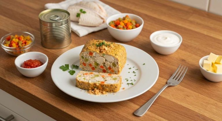 Recette de pain de poisson maison aux légumes