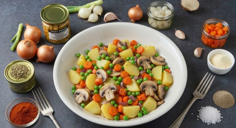 Poêlée de pommes de terre aux légumes : recette facile et gourmande