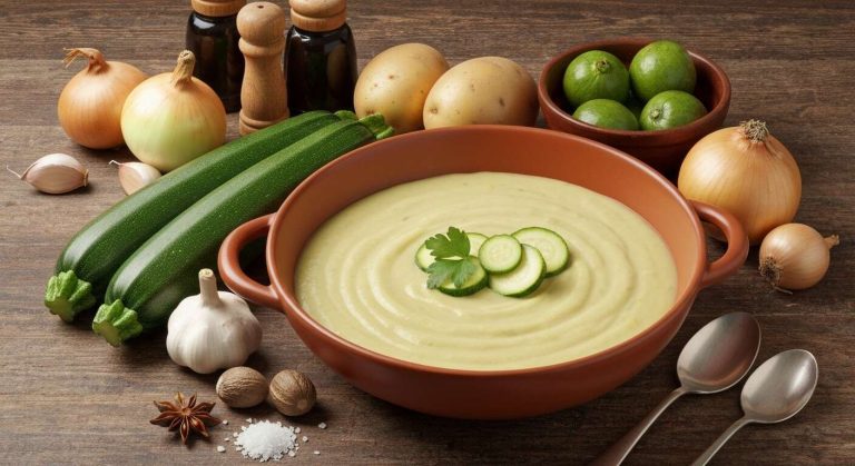 Soupe crémeuse courgettes et pommes de terre : délicieux et facile