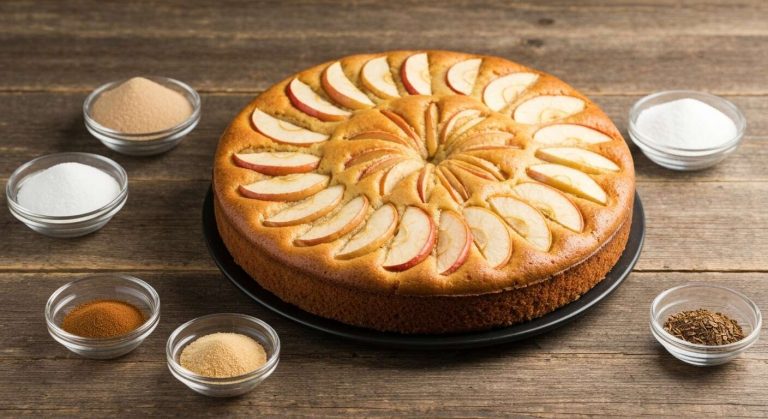 Recette de gâteau aux pommes sans œufs