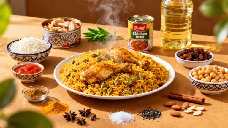 Recette Poulet Pilao Savoureux et Facile