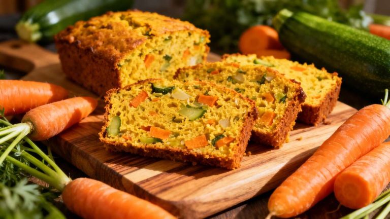 Cake aux légumes : recette facile avec carottes et courgettes
