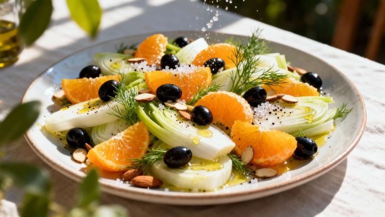 Salade de fenouil à l&rsquo;orange facile et rapide