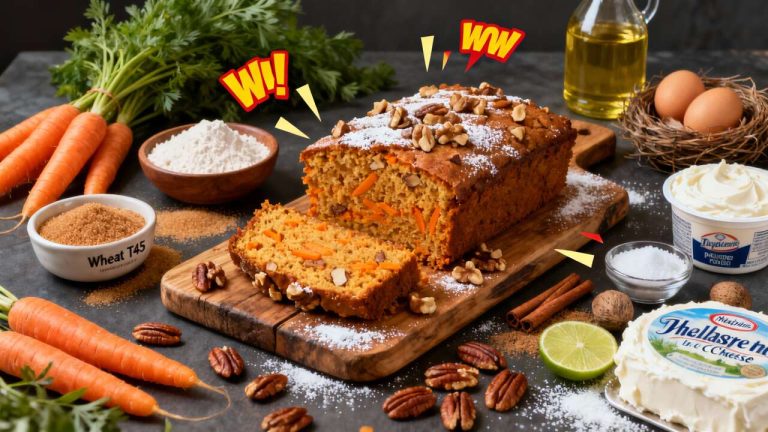 Cake à la Carotte de Cyril Lignac : recette Facile