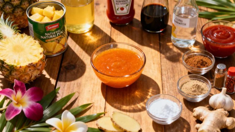 Recette de Sauce Hawaïenne : délice Exotique pour vos Plats