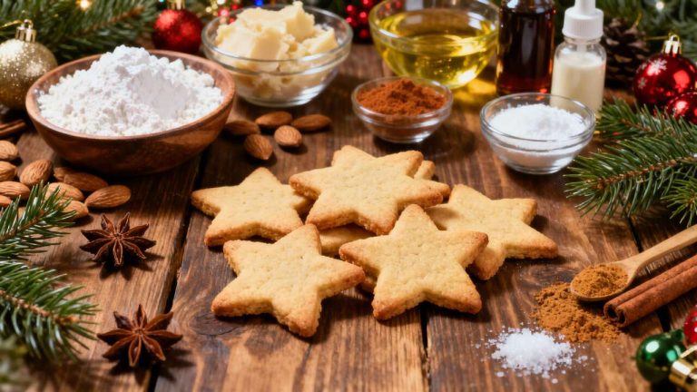Sablés de Noël sans beurre : recette facile et savoureuse