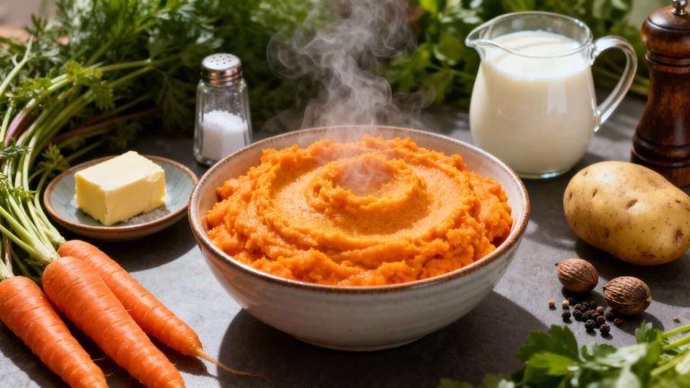 Purée de carottes et pommes de terre au Thermomix