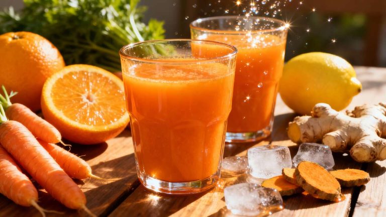 Recette de jus de carotte et d&rsquo;orange : un cocktail vitaminé