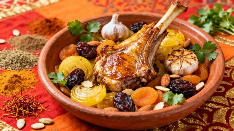 Épaule d&rsquo;agneau à la marocaine : recette authentique et savoureuse