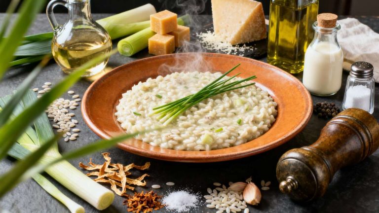 Risotto aux poireaux au Cookeo : recette facile et rapide