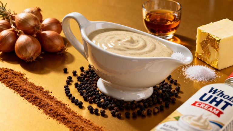 Sauce au poivre : recette savoureuse et simple