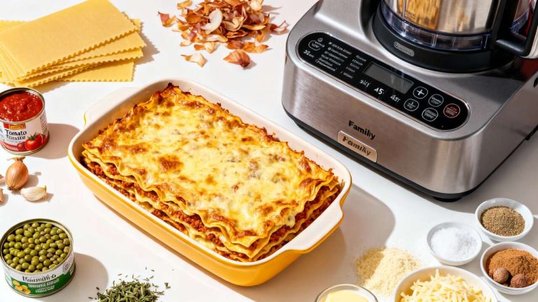 Lasagne au Monsieur Cuisine : recette savoureuse et facile