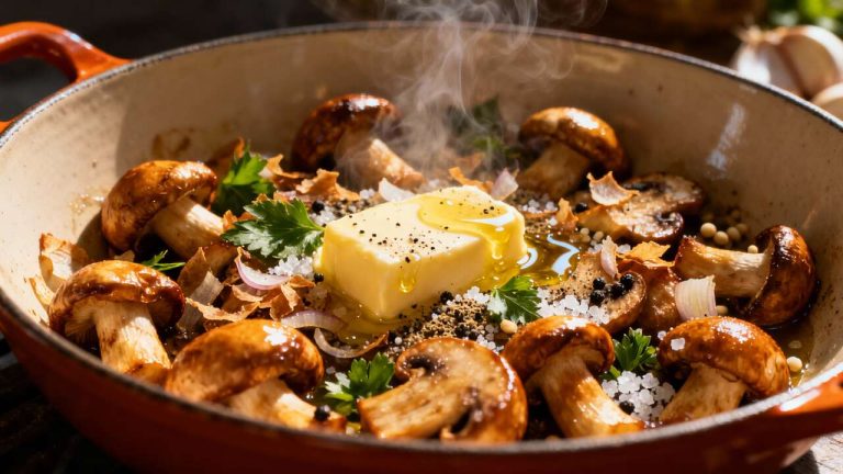 Duxelles de champignons de Paris : recette facile et savoureuse