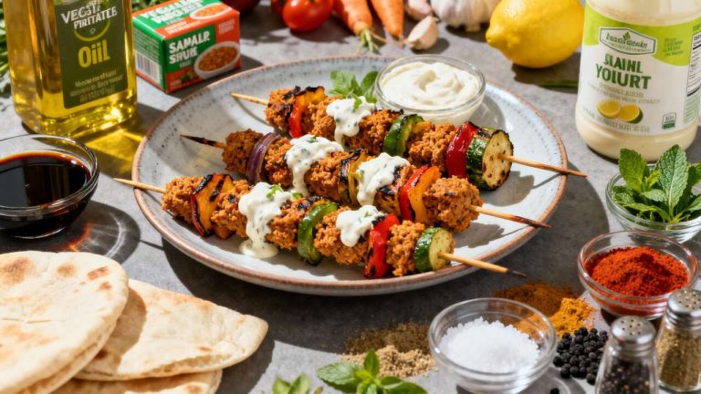 Recette de kebab végétarien savoureux et facile