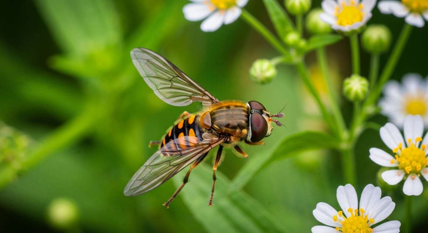 Syrphe : l'allié du jardinier pour lutter contre les pucerons
